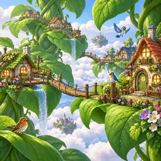 Giant Beanstalk Village