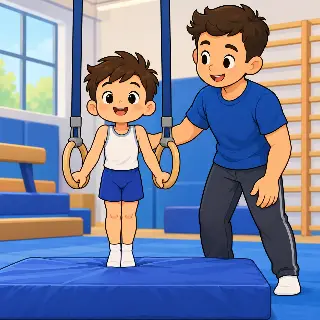 Gymnastics Ring Training