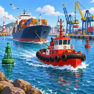 Harbor Tugboat