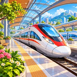 High Speed Train Station