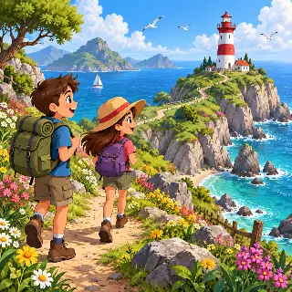Island Lighthouse Walk