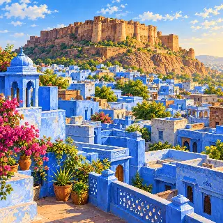 Jodhpur Blue City Roofs