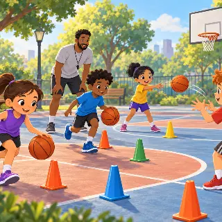 Junior Basketball Drills