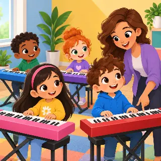 Keyboard Music Class
