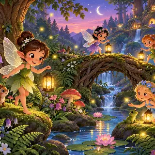 Lantern Fairy Woodland