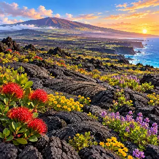 Lava Field Wildflowers