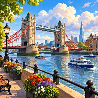 London Riverside Bridge