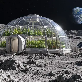Lunar Greenhouse Dome