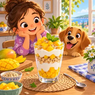 Mango Yogurt Parfait