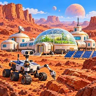 Mars Research Base