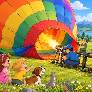 Meadow Balloon Setup