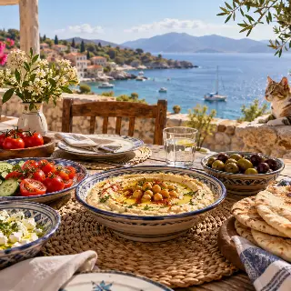 Mediterranean Lunch Terrace