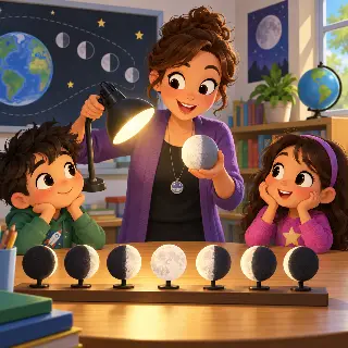 Moon Phase Demonstration