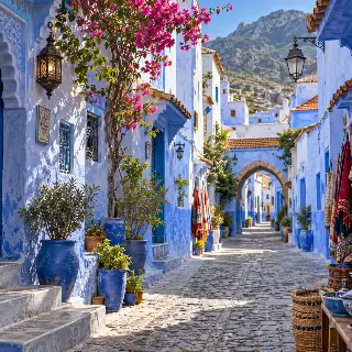 Moroccan Blue Medina