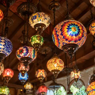 Mosaic Lantern Ceiling