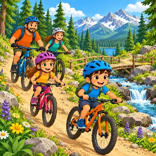 Mountain Bicycle Trail