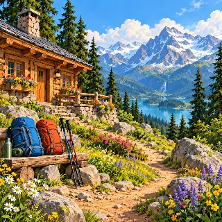 Mountain Cabin Trail