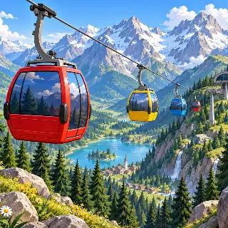 Mountain Cable Car