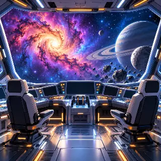 Nebula Explorer Ship