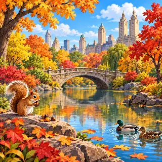New York Central Park Autumn