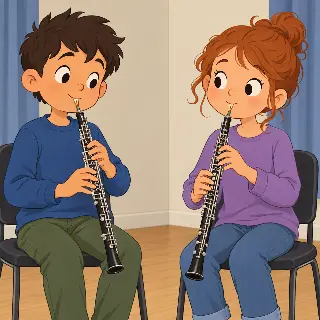 Oboe Chamber Rehearsal