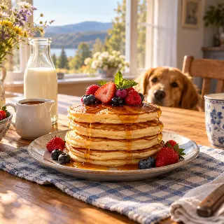 Pancake Breakfast Table