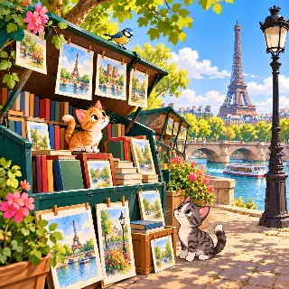 Paris Riverside Bookstalls