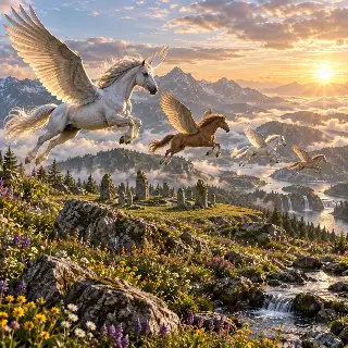 Pegasus Meadow Flight