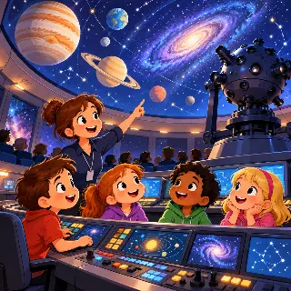 Planetarium Control Room