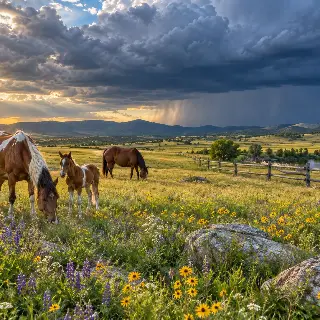 Prairie Thundercloud Meadow