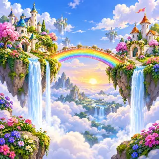 Rainbow Bridge Clouds