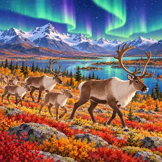 Reindeer Tundra Herd