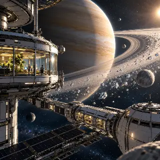Ringed Planet Station