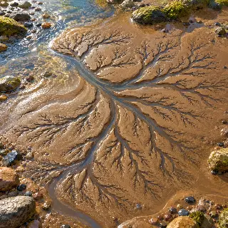 River Mud Dendrites
