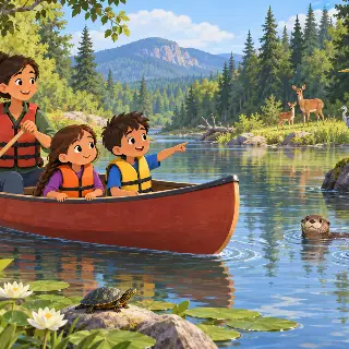 River Wildlife Paddle