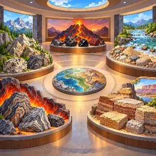 Rock Cycle Display