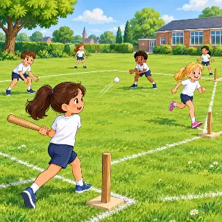Rounders School Match