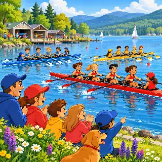 Rowing Lake Regatta