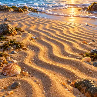 Sand Ripple Shadows