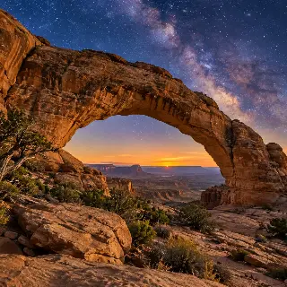 Sandstone Arch Stars
