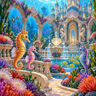Seahorse Palace Garden