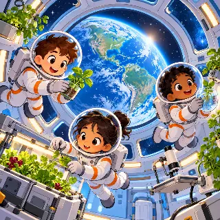Space Station Earth View