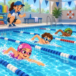 Swimming Lane Practice