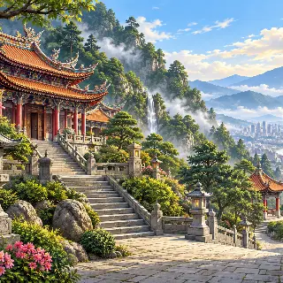Taipei Mountain Temple