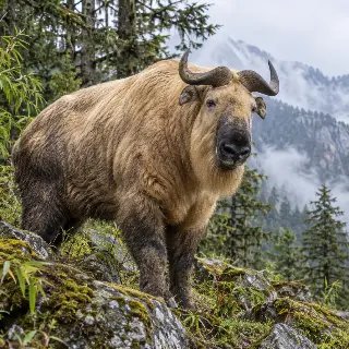 Takin Mountain Forest