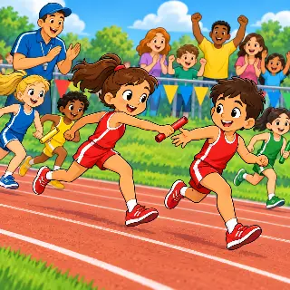 Track Relay Race