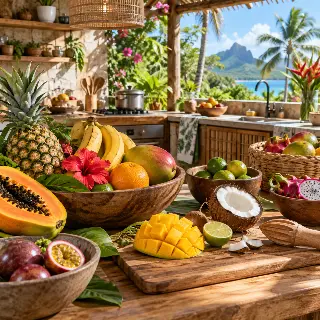 Tropical Fruit Kitchen