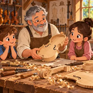 Violin Maker Workshop