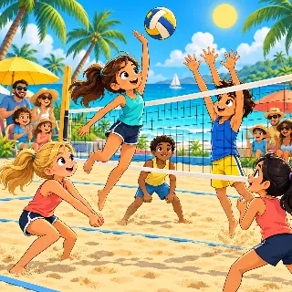 Volleyball Sand Court
