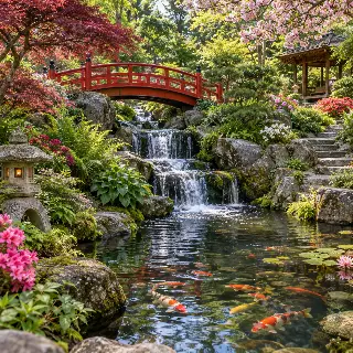 Waterfall Garden